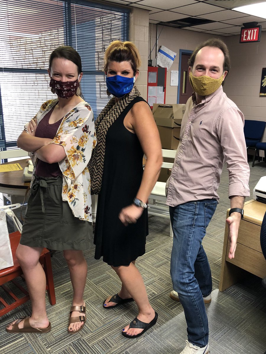 coachurbina's tweet photo. So thankful for the talents of our KISD ITs! They are not afraid of doing the dirty work of tech support! A very happy front office at NES! #Nimitzbest #trainersoftech @kerrvilleisd https://t.co/3qZK2zLmv7