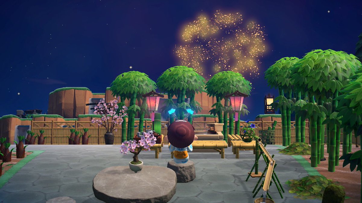 rmntbtiy__'s tweet photo. 花火大会楽しいー！！🎇
 #どうぶつの森 https://t.co/XU1cdJfMRg