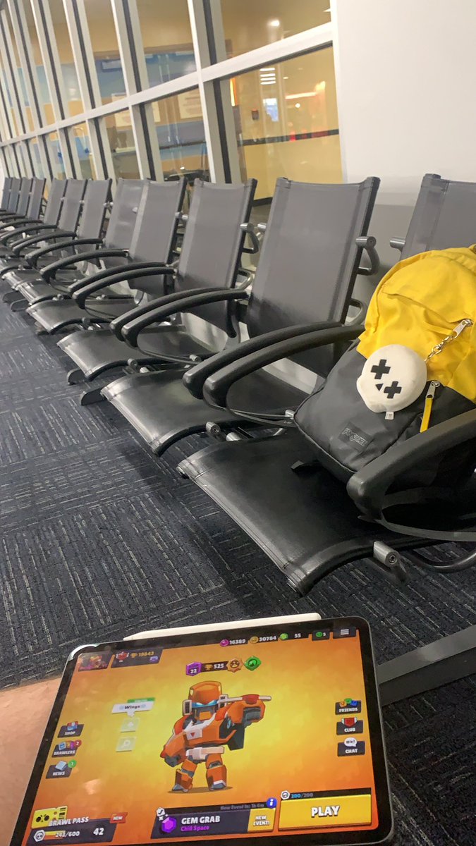 You know we rep #BrawlStars everywhere we go ✈️