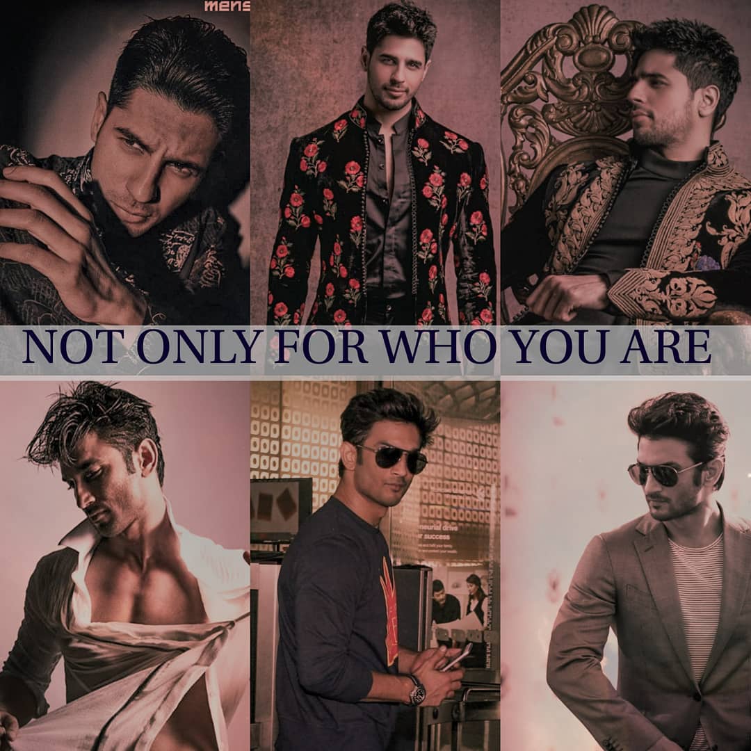 AffairsOfMortal's tweet photo. #SushantSinghRajput #SidharthMalhotra #Love #iloveyou #SuSid #sundayvibes https://t.co/4oG4hnOp0V