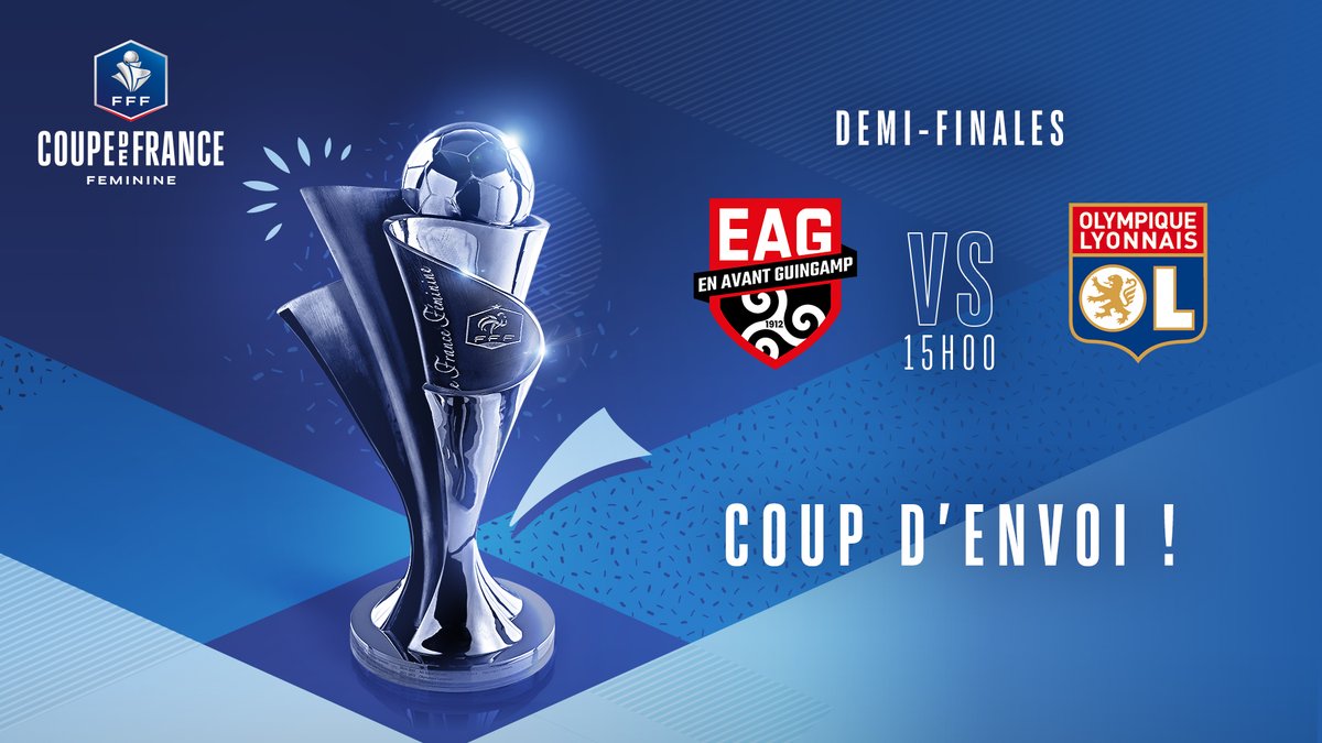 Coupe De France On Twitter C Est Parti Pour La 1ere Demi Finale De La Coupe De France Feminine Suivez Eaguingamp Olfeminin En Direct Sur La Chaine Youtube De La Fff Ou Sur Le
