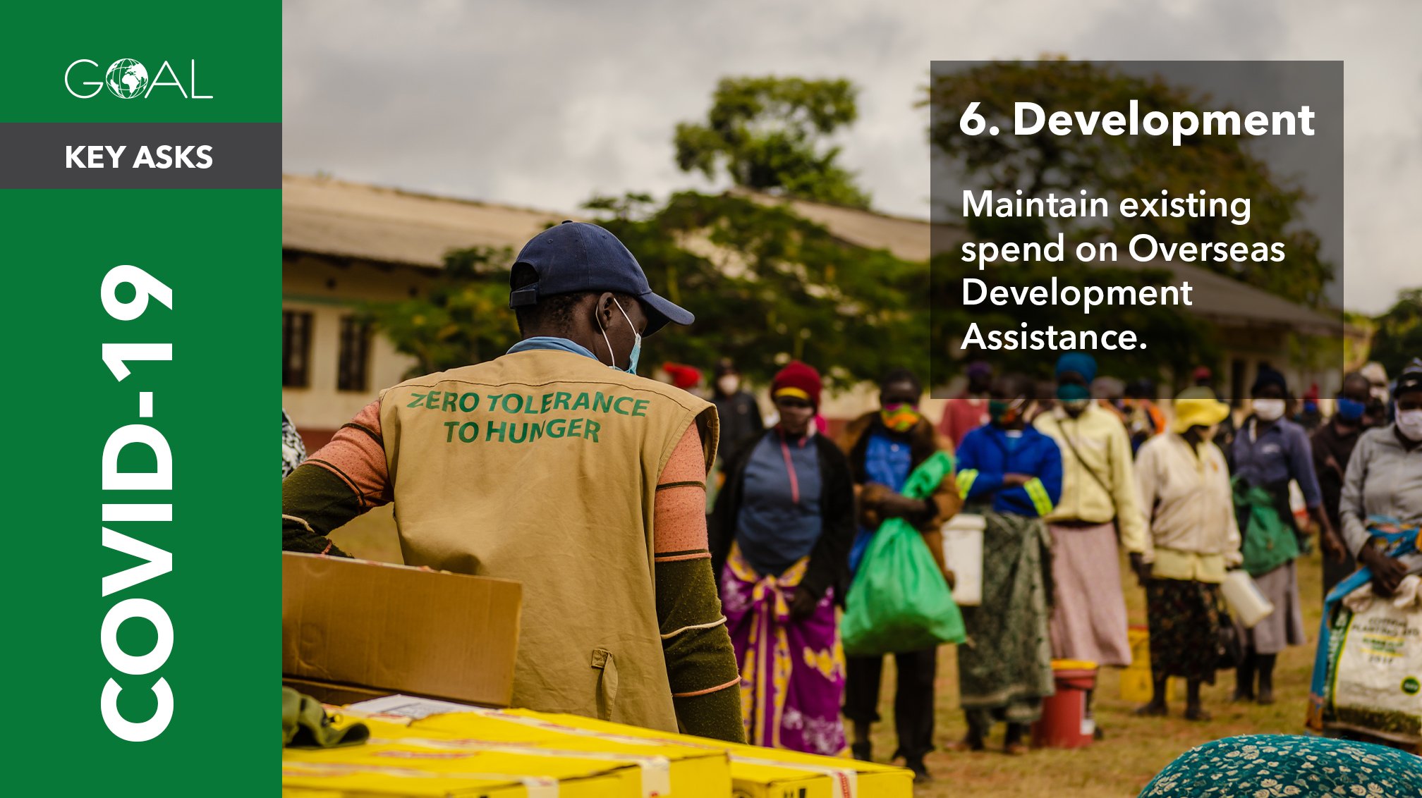 GOAL Global on Twitter "We are calling on EU donor countries to keep