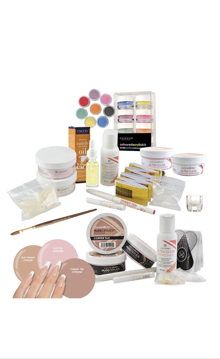 Last chance to take advantage of our amazing Ultimate Ultra Clear Acrylic Kit!

Shop now to get this incredible bundle at less than half price at cuccio.co.uk/product/ultima…