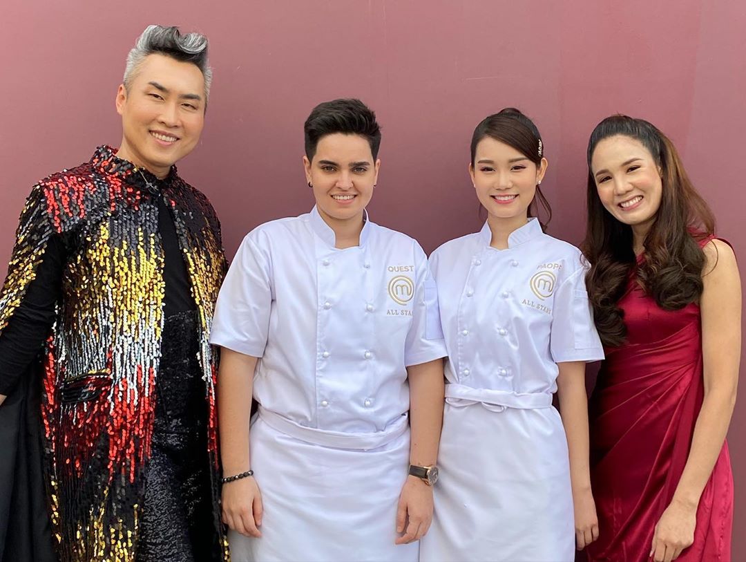 ButhsabaR's tweet photo. รักทีมนี้ แม่จีโน่คือดีงาม 🥰🥰
#MasterChefAllStarsThailand https://t.co/tecsCkhfo6