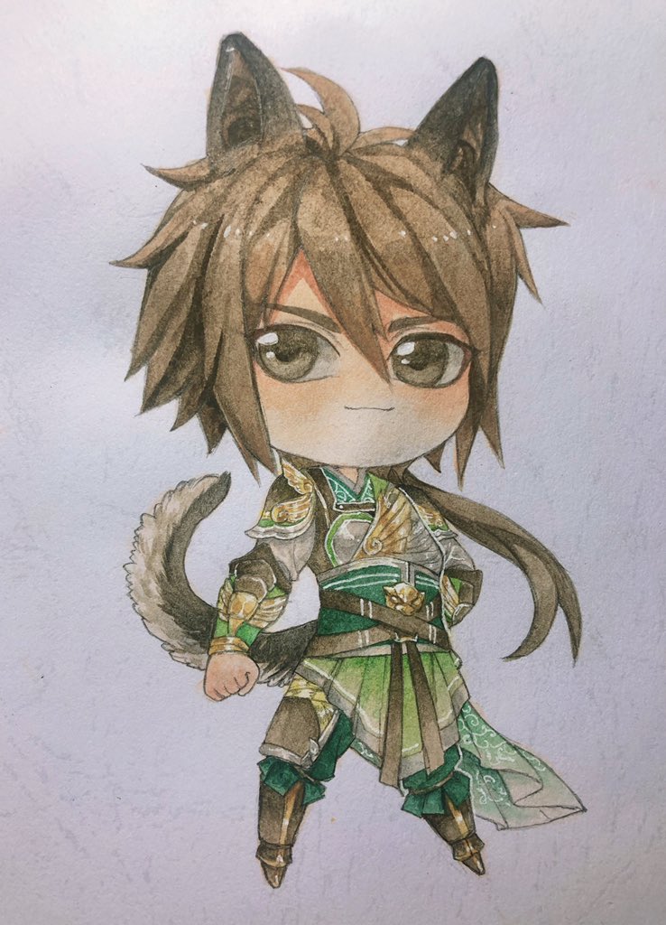 Yanc 久违地搞搞手绘 真三国无双7 姜维 钟会