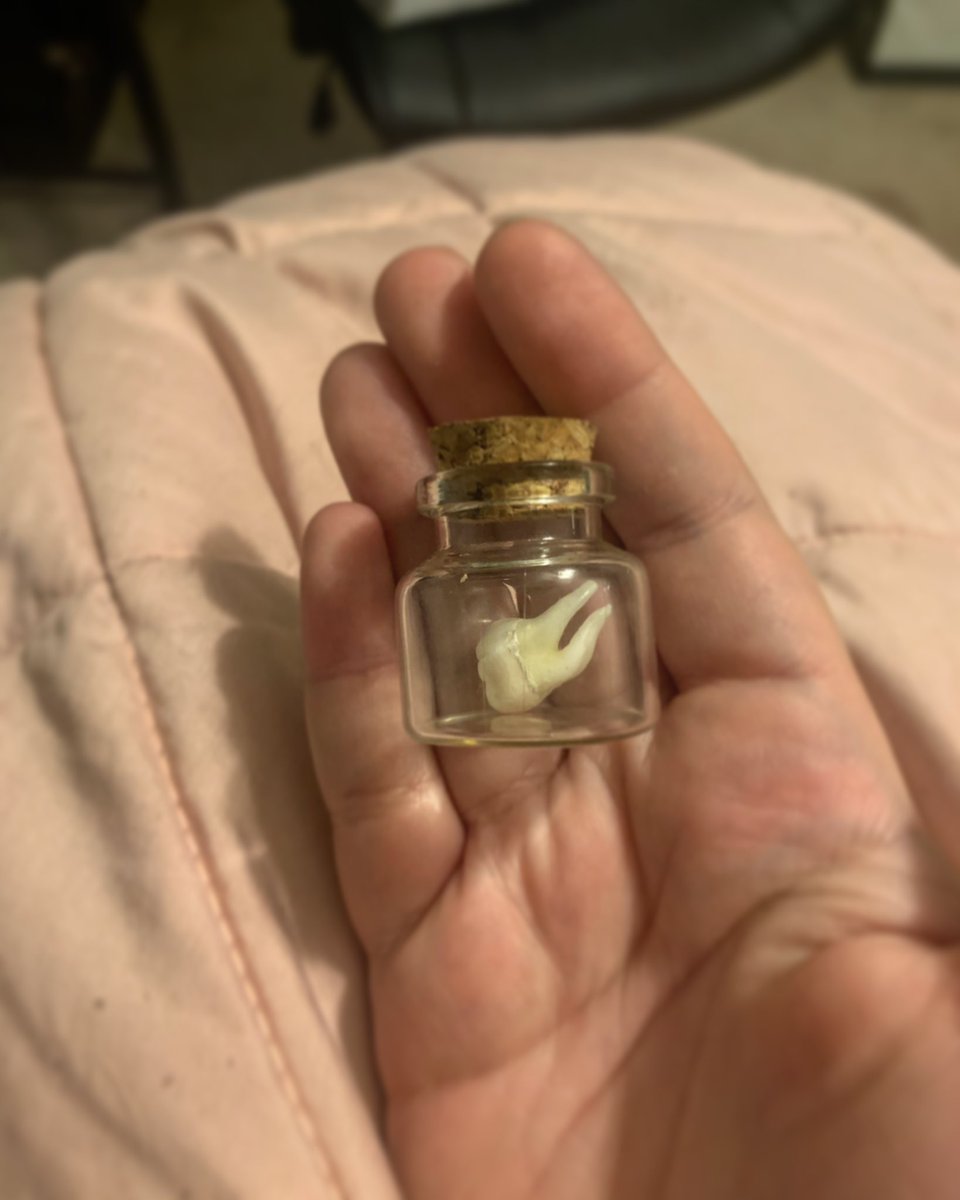 CreepCafePod's tweet photo. Did you listen to our latest episode?If not, find out how Alivia received this mystery tooth in the mail! Links in the bio! 🦷 🔪
  #truecrime #podcast #spooky #crime #serialkiller #truecrimepodcast #podcasting #ghosts #ghostpodcast #spookypodcast #tooth #humantooth #mystery https://t.co/YA8mZ6of22