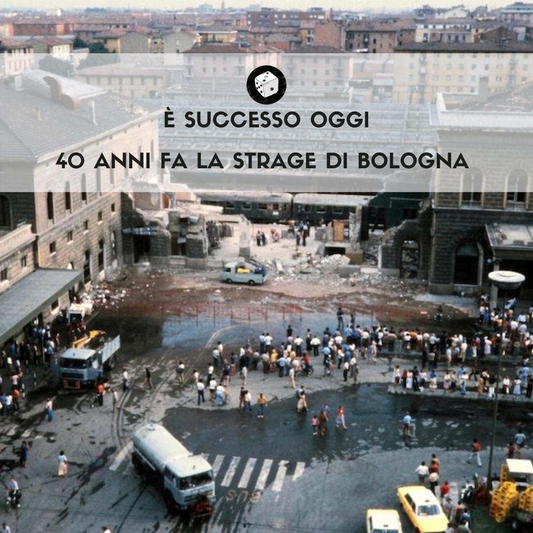 Dispari1's tweet photo. Oggi, 2 Agosto 2020, a 40 anni dall’esplosione di una bomba nella stazione centrale dei treni di Bologna si commemora l’uccisione di 85 persone a causa dello scoppio di una bomba. https://t.co/KR6DD2VRmy