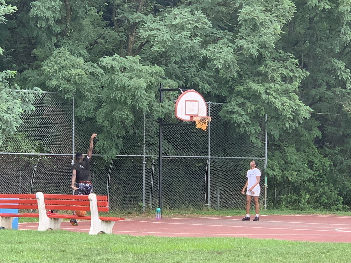 2 of my brothers. 2 different parks. 2 workouts before noon. #NoDaysOff