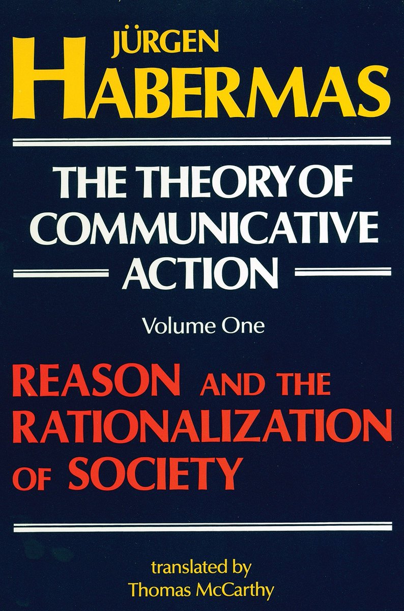 like, one of habermas' main arguments is we should have ideal speech situations where identitarian contingencies shouldn't enter into it bc they distort truth-seeking elements of discourse. he wrote a 2 volume book defending this thesis. sullivan: "u critical theorist, you stink"