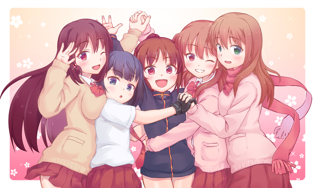shibugaki089's tweet photo. 阿知賀女子学院麻雀部 https://t.co/bsV1V3lxPN