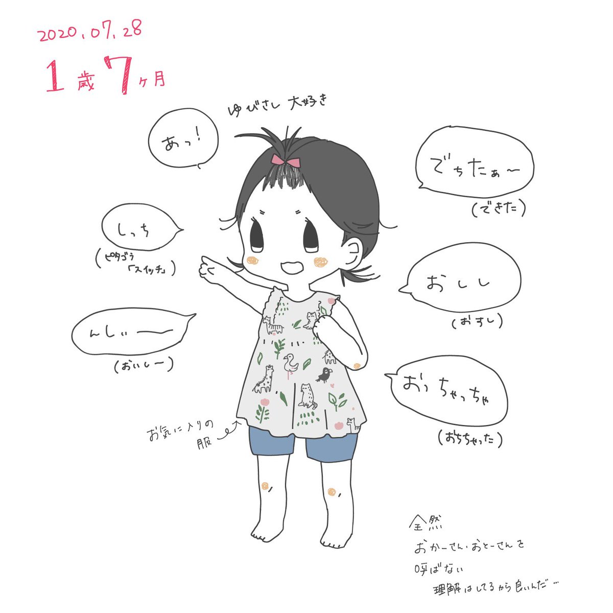 そういえば 先日1歳7ヶ月になりました 発語が少し遅く感じて不安に思ってたのです どすこい たかとの漫画