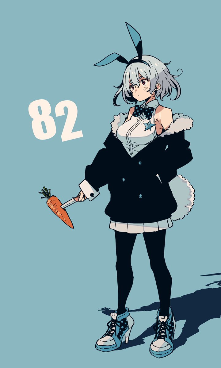 「? #バニーの日 」|いみぎむるのイラスト