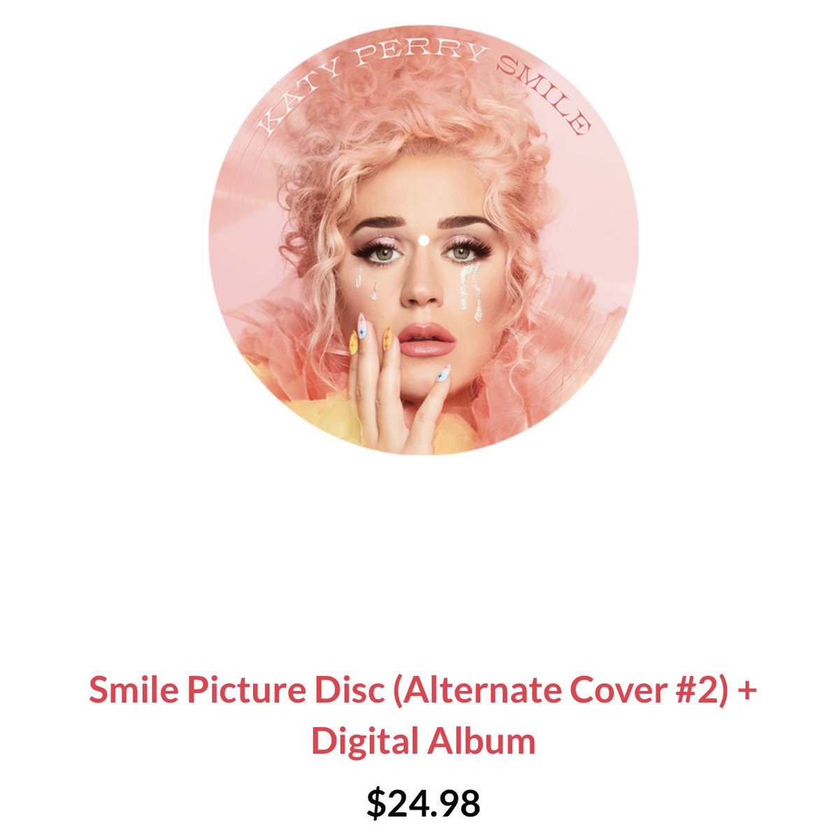  @katyperry has announced 5 New Exclusive Vinyl Albums that are Only Exclusive for Today I think and I want them all!!!!! I’m honestly thinking of just spending over $100 but I honestly want them all  #Smile  #SmileSunday