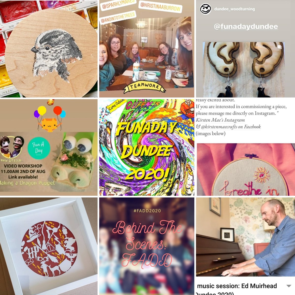 FADDundee's tweet image. We've enjoyed all the posts, interactions and shares this weekend! Thank you 🙌 Tag us if you get round to joining in our activities or if you catch up on our blogs later. 😊 #FADD2020 funadaydundee.wordpress.com