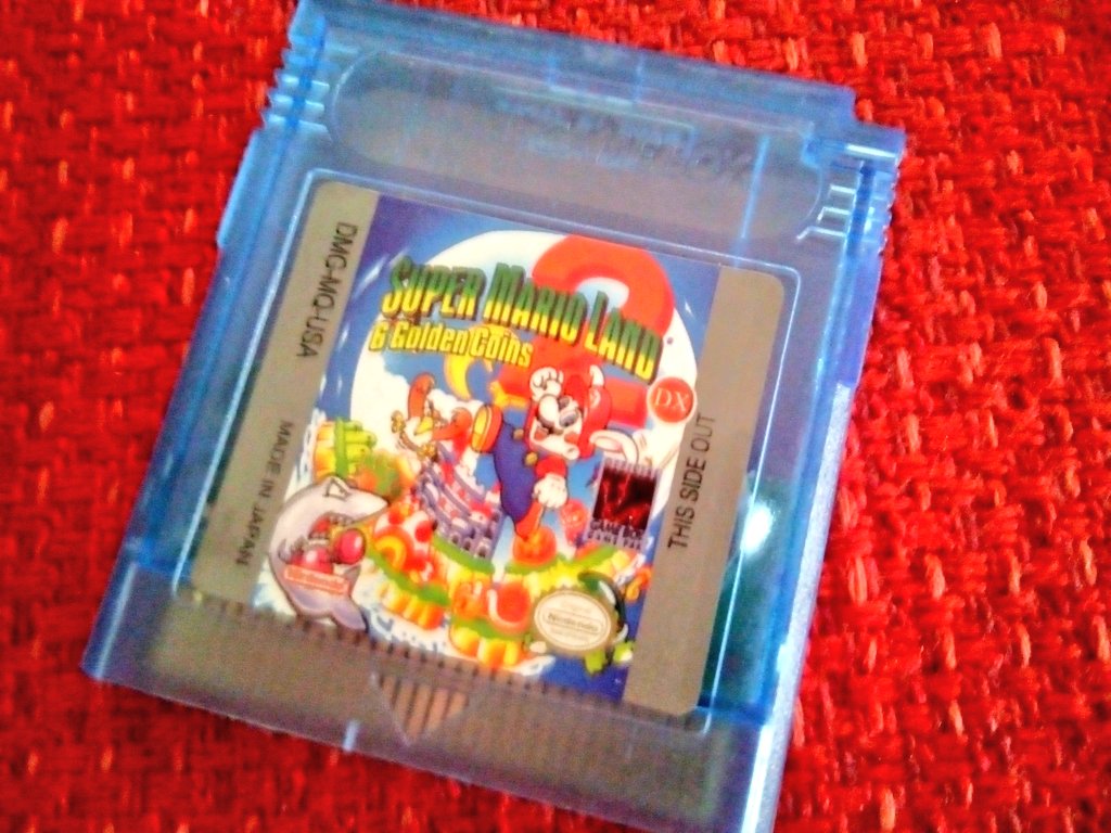 Super90sGames's tweet photo. Super Mario Land 2 en color? Es esto posible? ๐ฑ Probando la adquisiciรณn de esta semana! ๐๐๐๐๐น๏ธ๐ฅณ๐ฅณ๐ฅณ #Gameboycolorlight #SuperMarioLand2 https://t.co/clBUOy9Hc5