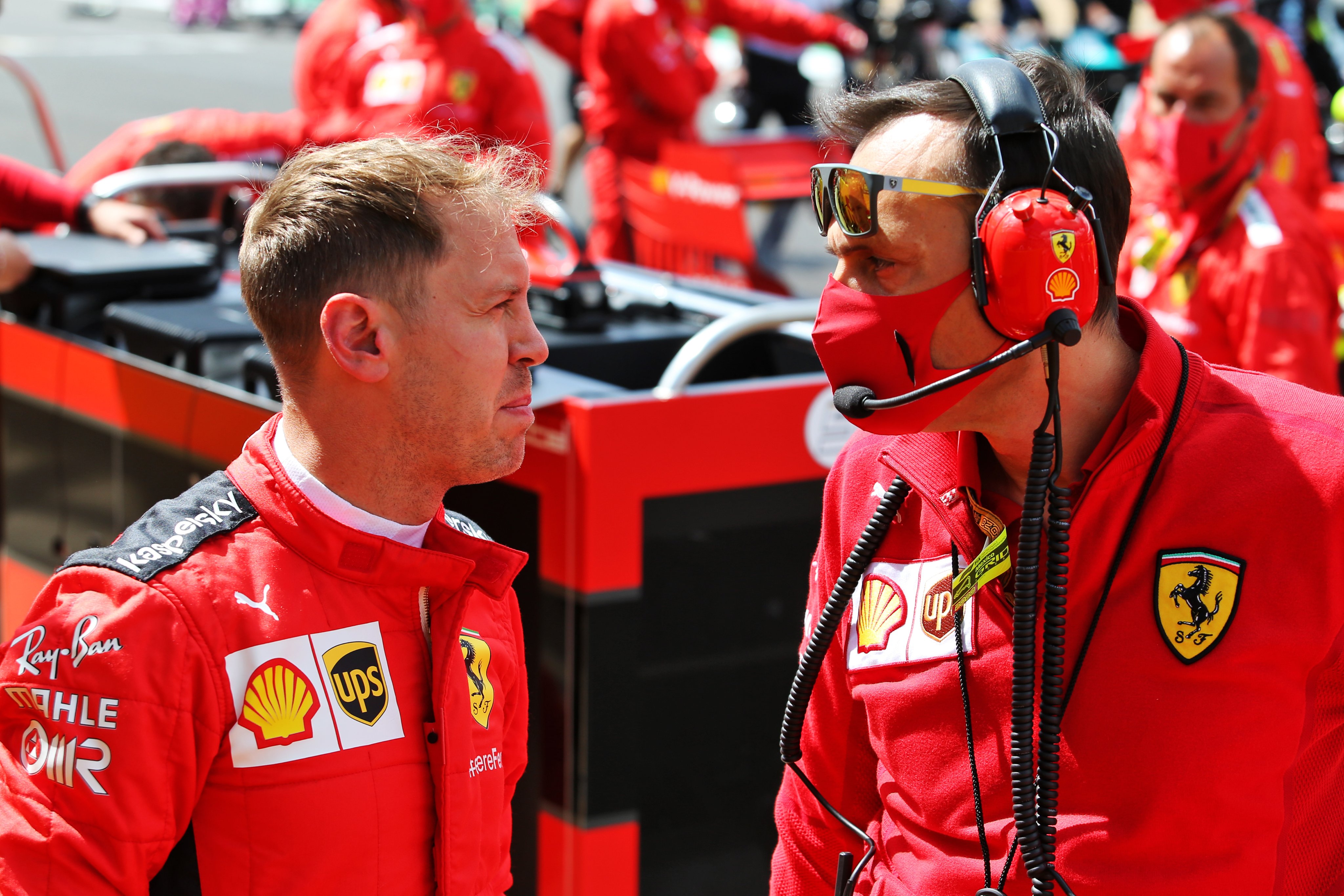Sebastian vettel talks through ferrari friday preparations 2020