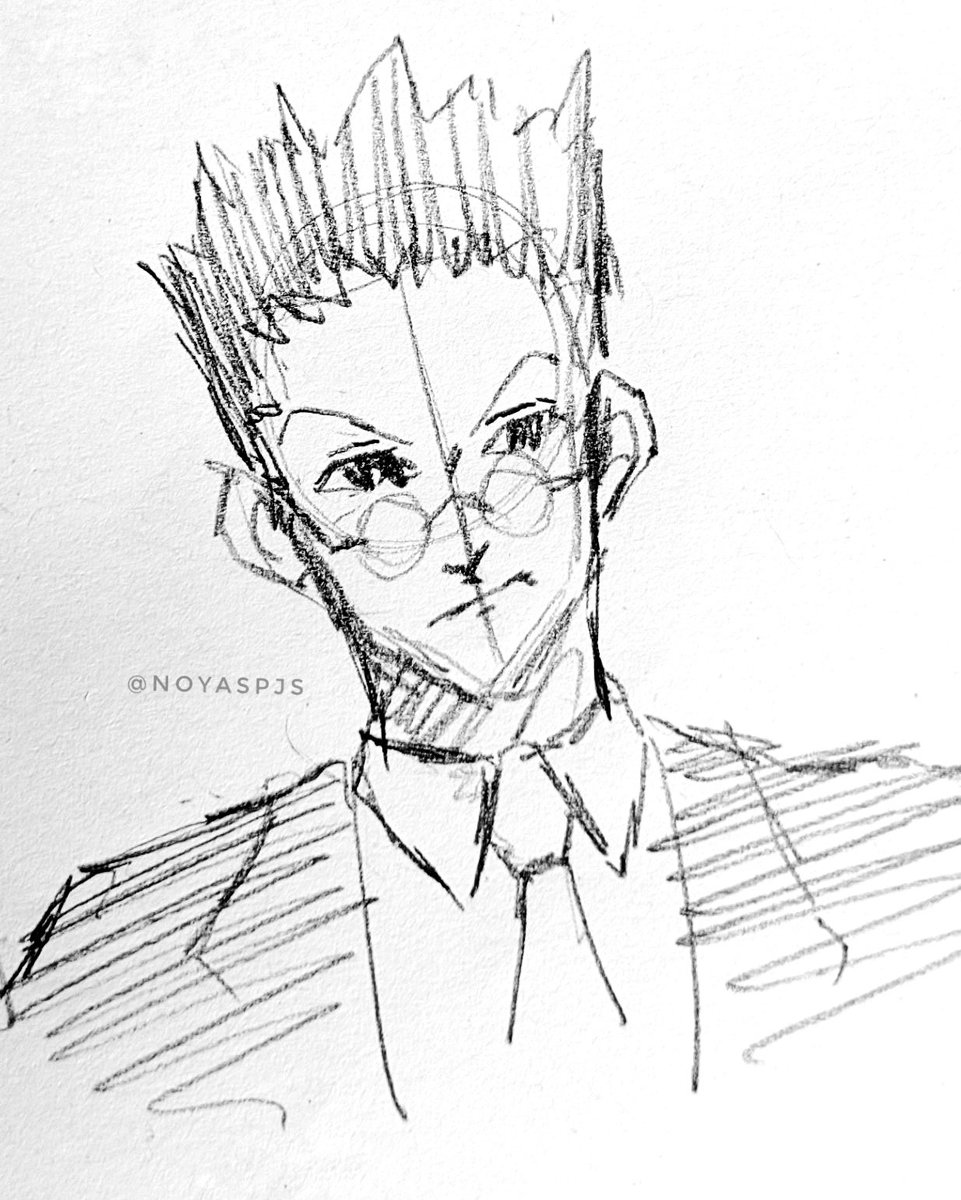 Old leopika scribbles ! #hxh 