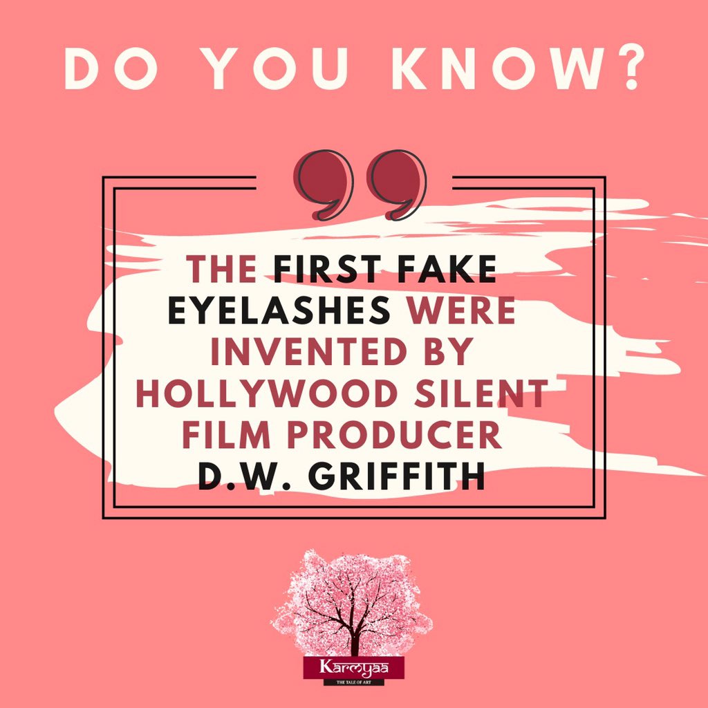 Karmyaaofficial's tweet photo. Do you know ?
About the first fake eyelashes .
.
.
.
#karmyaa #fashionblogger #fashion #fashionfacts #facts #factoftheday #style #styleblogger #stylefacts #happyfriendshipday #fashiondesigner #makeup #womenfashion #womenmakeup #eyelashes #eyelash #makeupartist https://t.co/UPLeusjucl