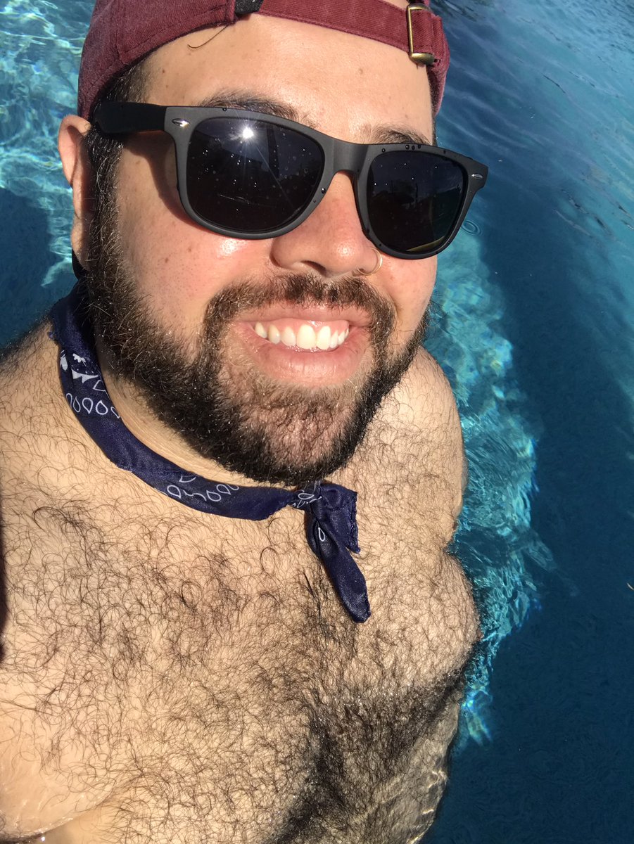 AndiBear05's tweet photo. Pool time! 🐻 #gaybear #growlr #woof #hairybear #singlebear https://t.co/5LaBIKAvo8