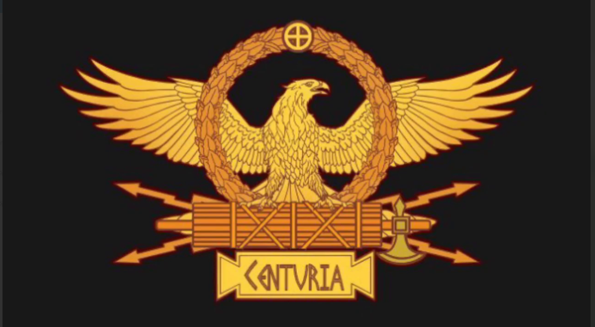 The public roll-out of the "Centuria" group is notable because that supposedly new group shares the name with an apparently Azov-linked group of young military officers dedicated to infiltrating Ukraine's Armed Forces, building far right's clout there. The latter Centuria's logos