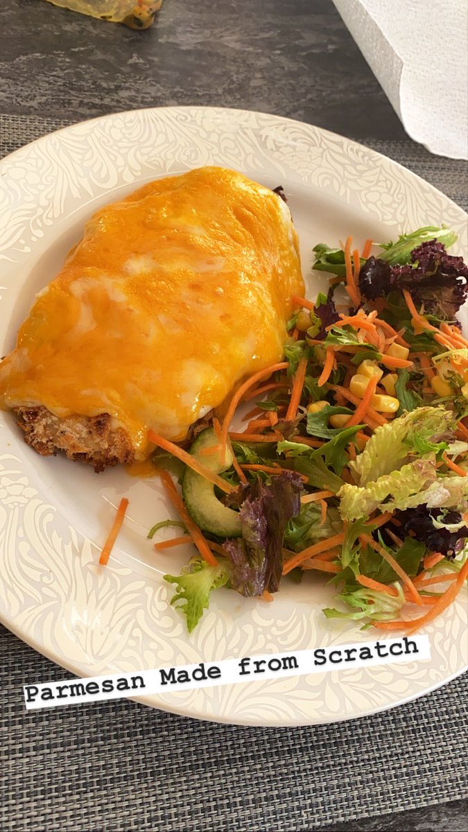 I’ve made a Parmo and it was absolutely delicious 🤤 #northernfood #parmo #parmesan
