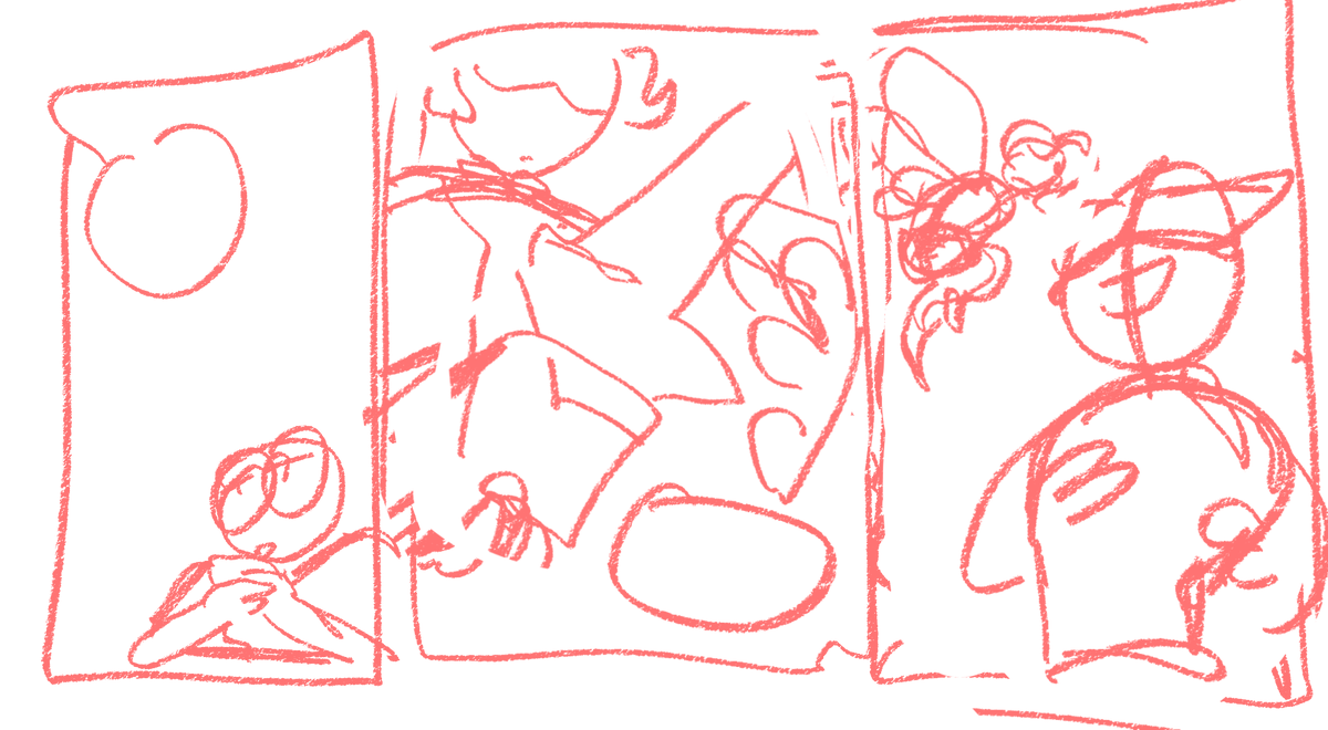 someone on tumblr asked about thumbnails so have some thumbn... i mean roughs (i dont do thumbnails)