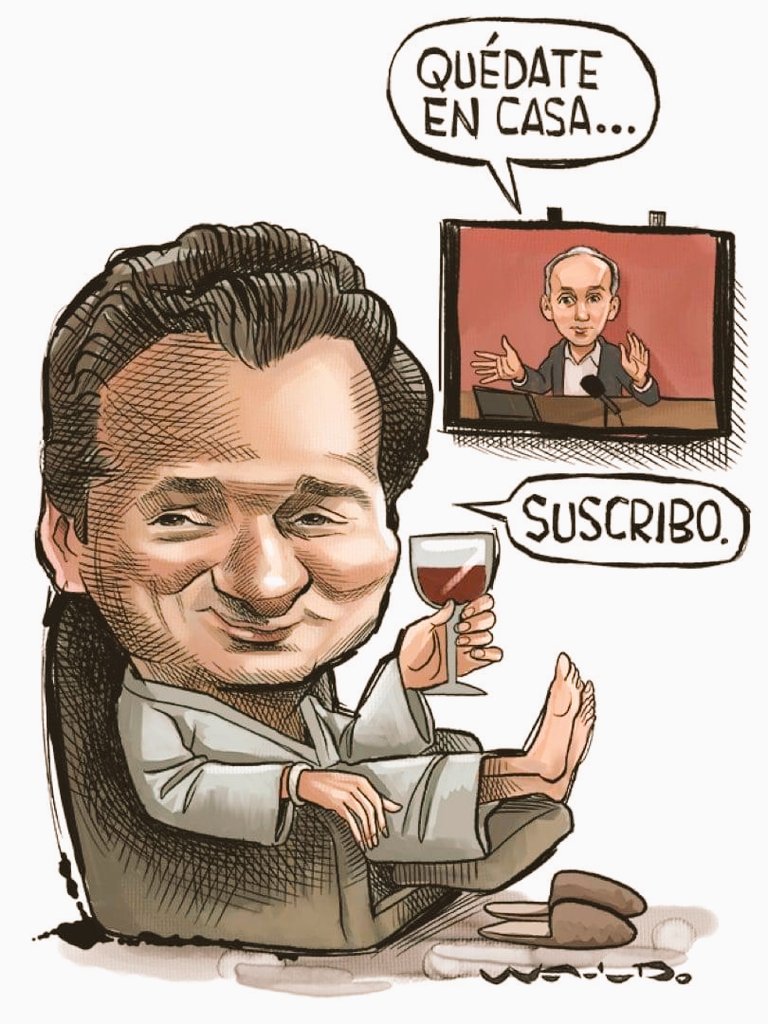 SGarciaSoto's tweet photo. El sí sigue las recomendaciones y se queda en casa en lugar de la cárcel. https://t.co/XAZjO294pv