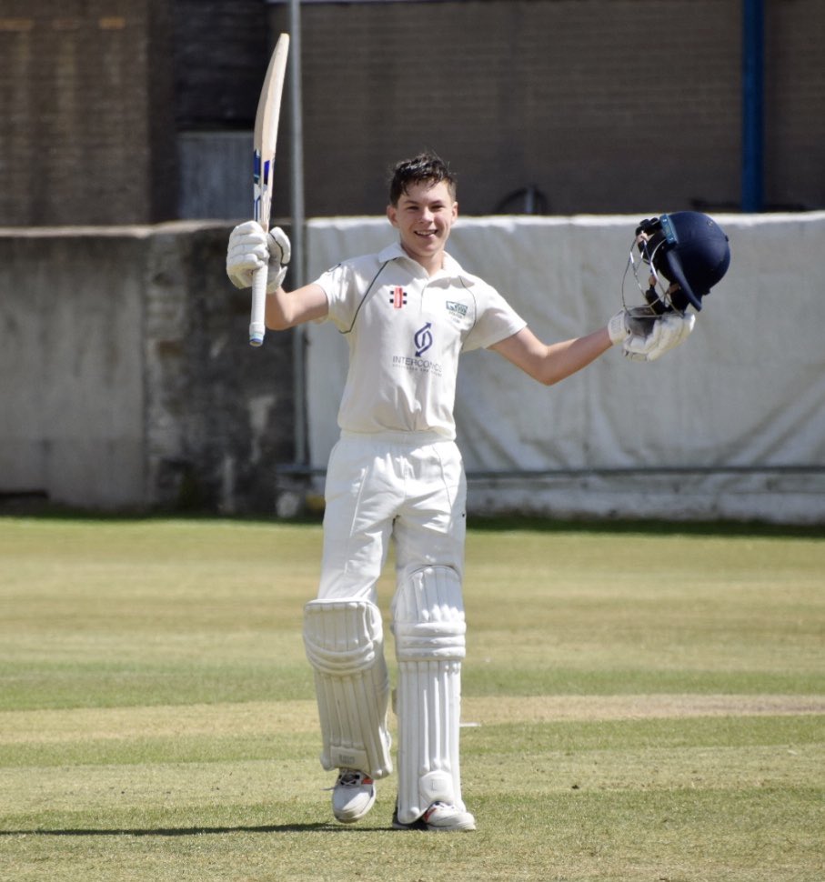 TJH0404's tweet photo. Congratulations Ted. 102 not out for @WiltsCricket U13 against @GCBPerformance. Shame Wilts couldn’t bring it home but the best side won on the day..  A solid 72 for Jamie B meant @CricketClifton boys were in the runs. https://t.co/GoulDiYoPG