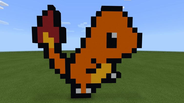 Ivory Charmander Screenshot Xbox Minecraft Pixelart T Co 6sa4hvgov0 Twitter