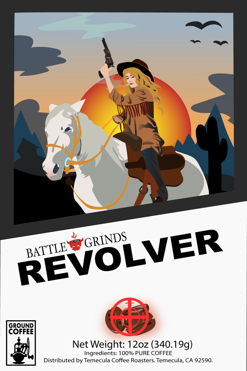 BattleGrindsCC's tweet photo. Who picked up their Revolver flavour? Here’s a little art and lore, Grinders https://t.co/V6AdoHwma0