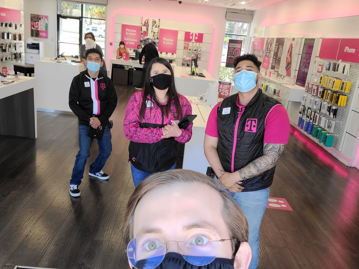 saindonct's tweet photo. Had a blast on #Day1 at a #NewTMobile store in #Salinas! Looking forward to my next stop! 

#AreYouWithUs #WeWontStop #WestIsBest #BAMily #TMobile https://t.co/eQDGtVaHjd