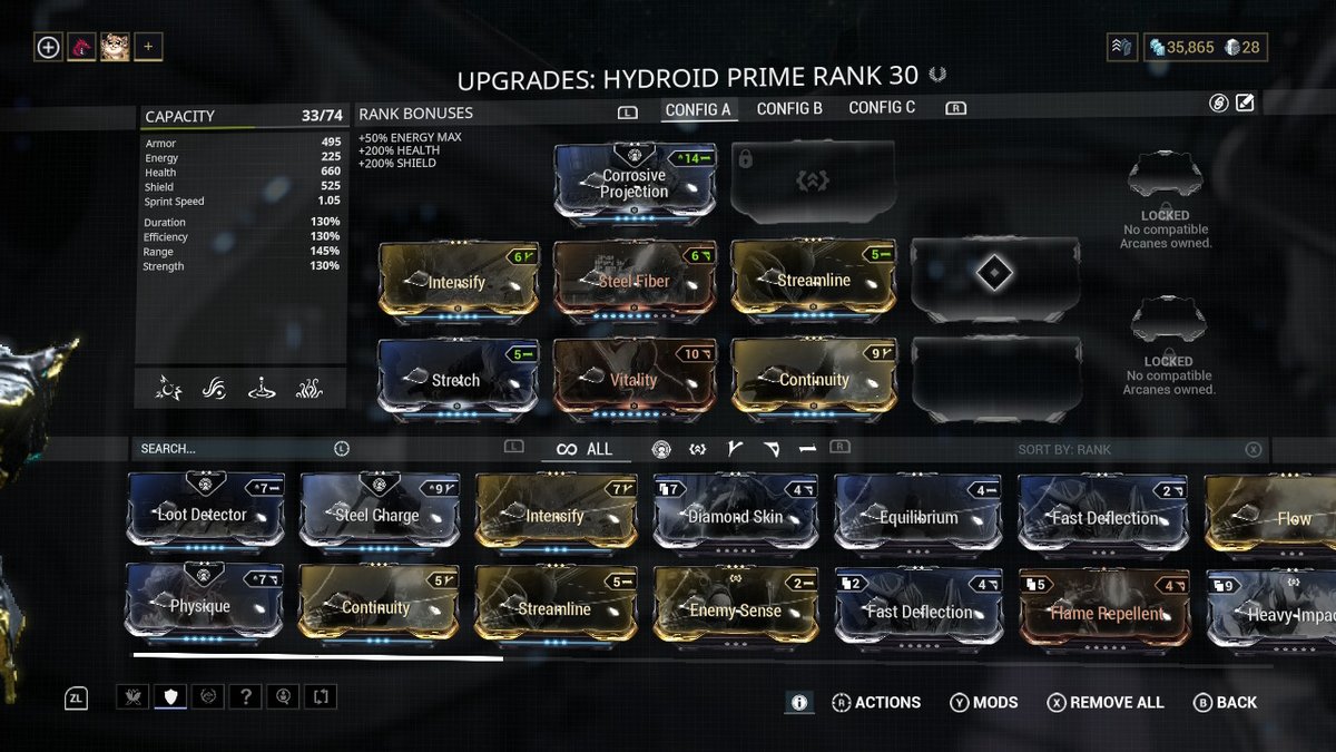 ScarfedCat0's tweet photo. #Warframe #Build #NoobFriendly #NintendoSwitch

Noob friendly build for those with hydroid prime and not a high amount of mods. Enjoy! https://t.co/ZHEfjZSLFl