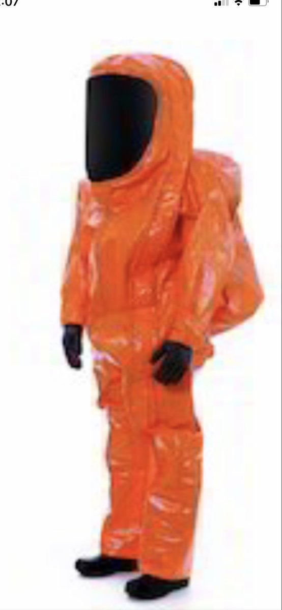 I have been told that my PPE preparations may be a little over the top