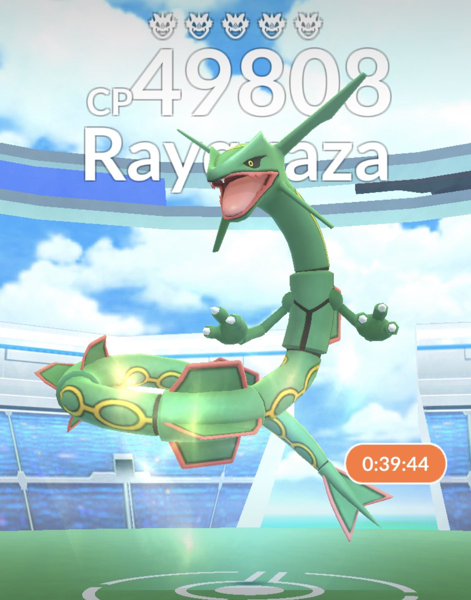 ThisIsUlisses's tweet photo. @PokemonGoApp Need people for rayquaza raid comment trainer codes https://t.co/5zXbcWmTUI