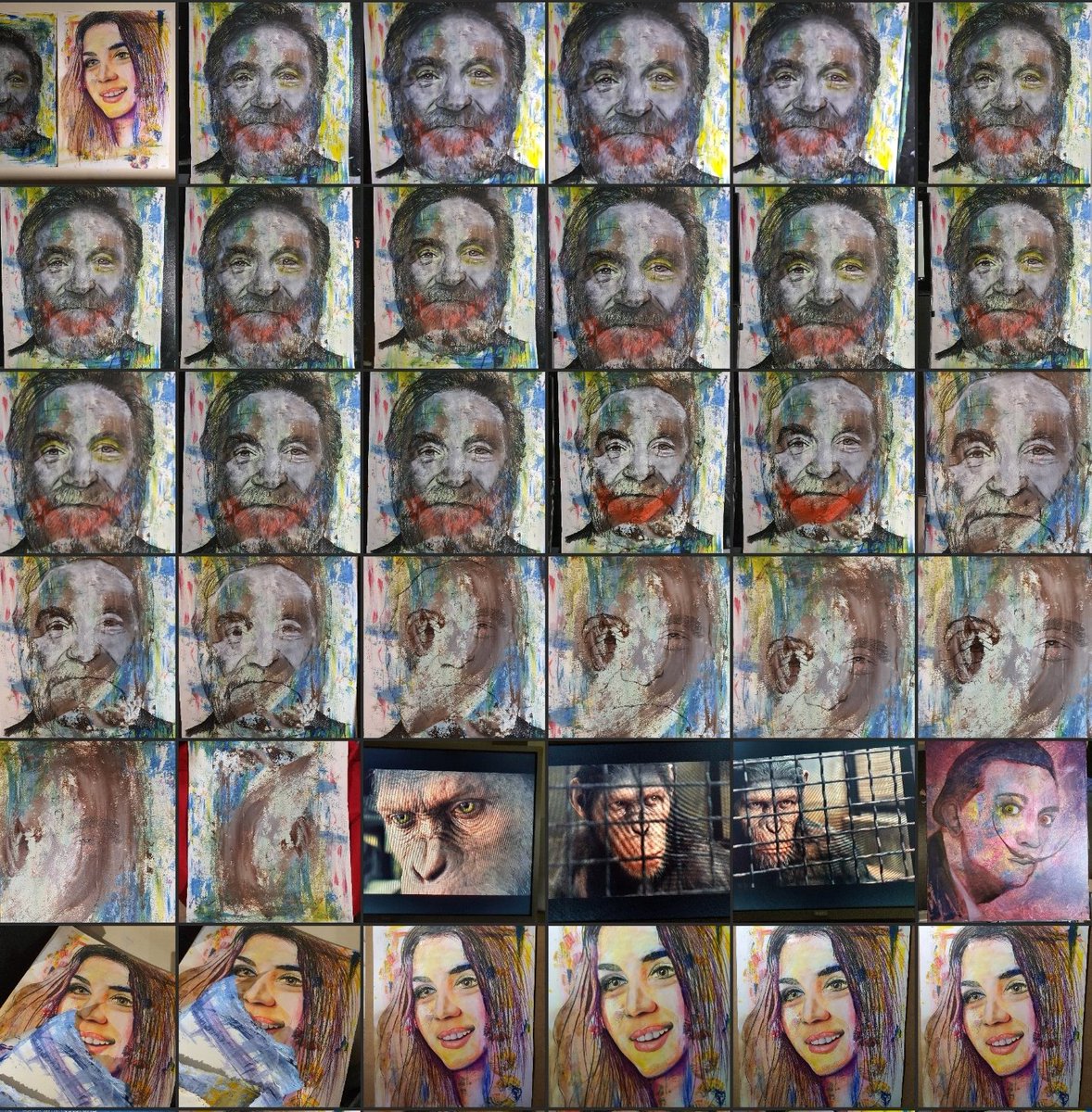 RobThompson_Art's tweet photo. Good Weekend..ππ
Few of my recent artworks
Timeline #robinwilliams #salvadordali
.
#art #contemporaryart #artist
.
#robthompsonart #theculthouse
#drawing #photooftheday https://t.co/S0OSJsfU94