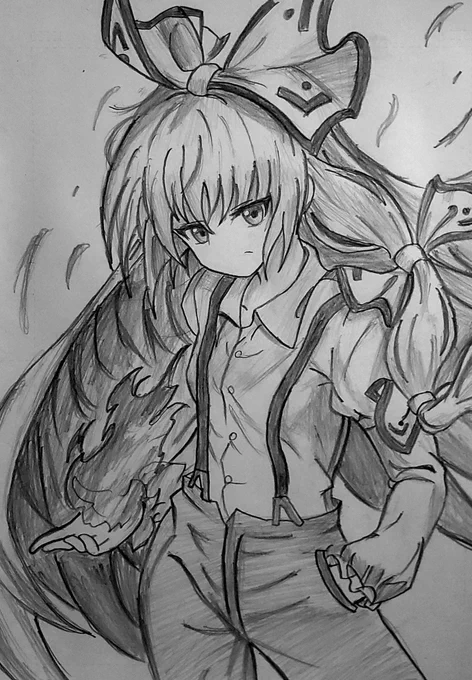 最近東方ばっか描いてる気がする……
でもお絵描きのネタが思い付かない時は
東方描けるってのは助かる。
#東方絵描きさんと繋がりたい 