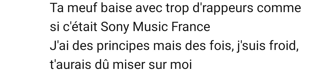 BTSCHARTSLAYER's tweet photo. Suis pas trop fan de rap français mais au hasard d'un son sur 1 playlist YT, je retiens bien la réput de ce gros label français qui ne blaire pas les Army
En plus, ça ne mise pas sur les + gros vendeurs 🌎 de l'année!
#TheShadeIsReal
#LeMarketingPourLesNuls
#BusinessPlanFailed https://t.co/qrg6sbq9st