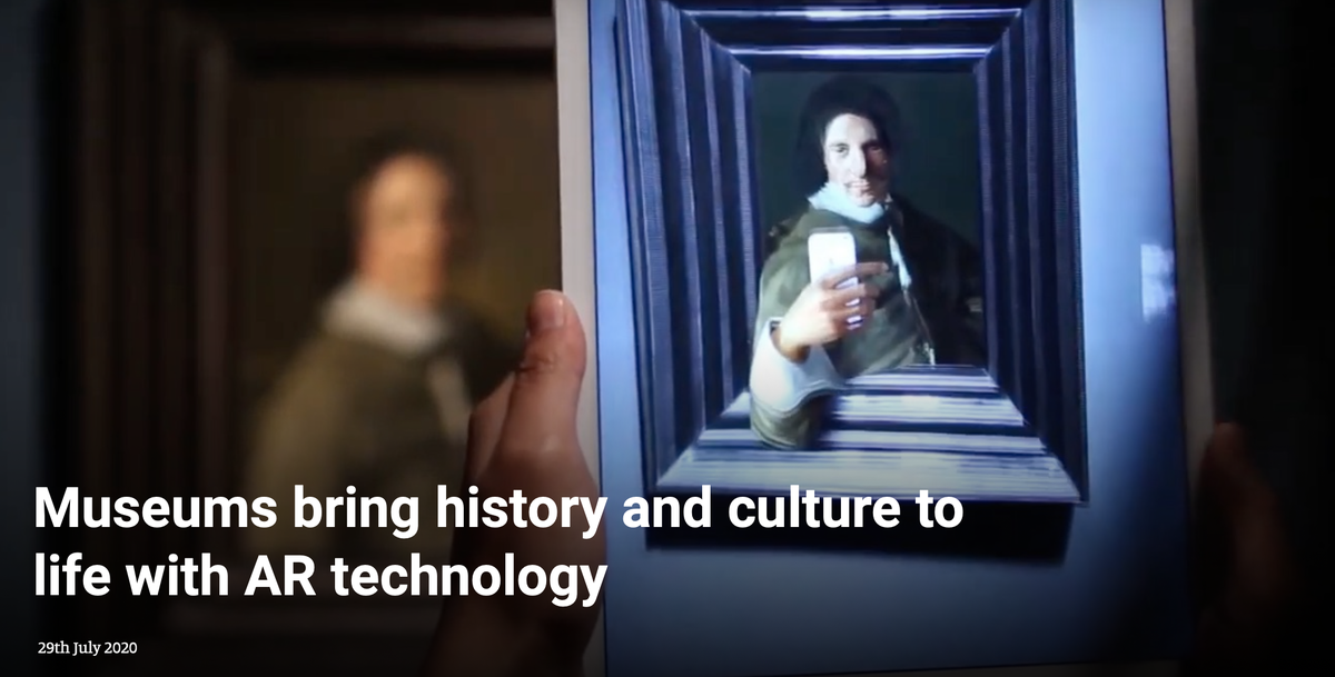 ZacharyLMills's tweet photo. This article provides six examples of successful Augmented Reality (AR) technologies that have been applied in museums. Why are they successful? Because they offer extra value towards visitors' experiences.

#jhumda #AugmentedReality #AR

https://t.co/kTEhm2C7xY https://t.co/5A9mBZrXc6