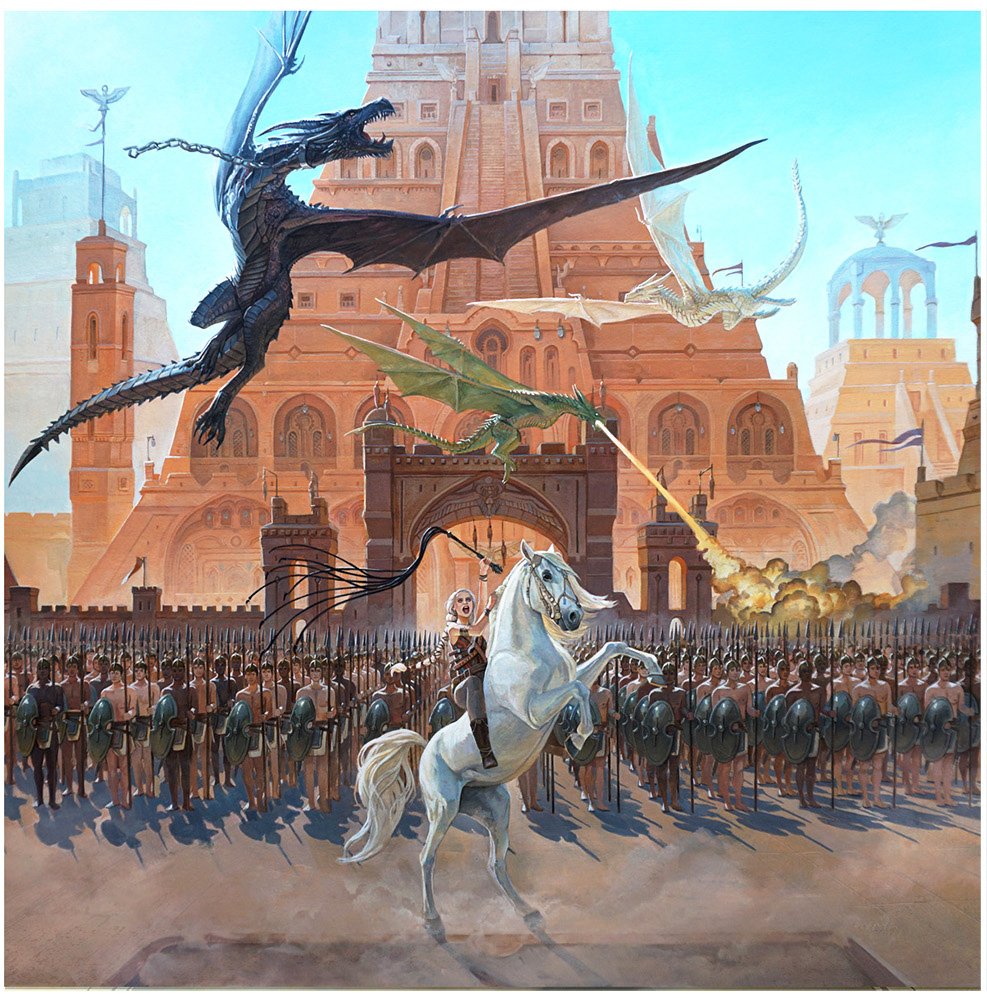 A Song of Ice and Fire 2021 Calendar Illustrations by Sam Hogg 