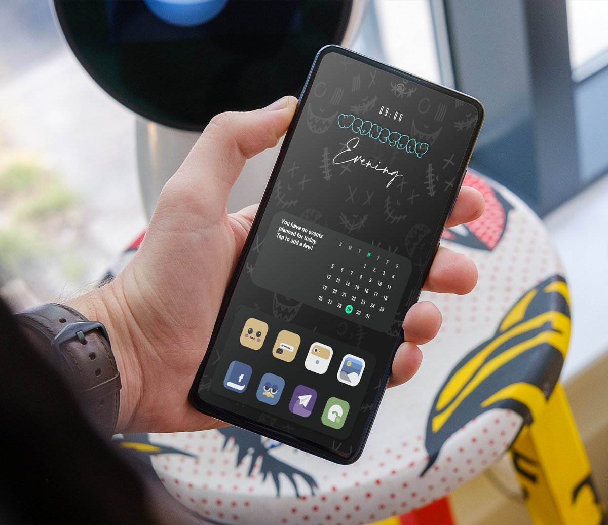 arijitbasak_23's tweet photo. Today's set-up! 🖤
● Wall by @Maria2Ps
● Widgets by @iamkalemc & @homescreenfiy
● Icons by @sry_nmblss
● Templates by @vhthinh_at & @AndreasH___
#Kwgt #Hishoot2i #darksetup https://t.co/WTQPQtYAfz