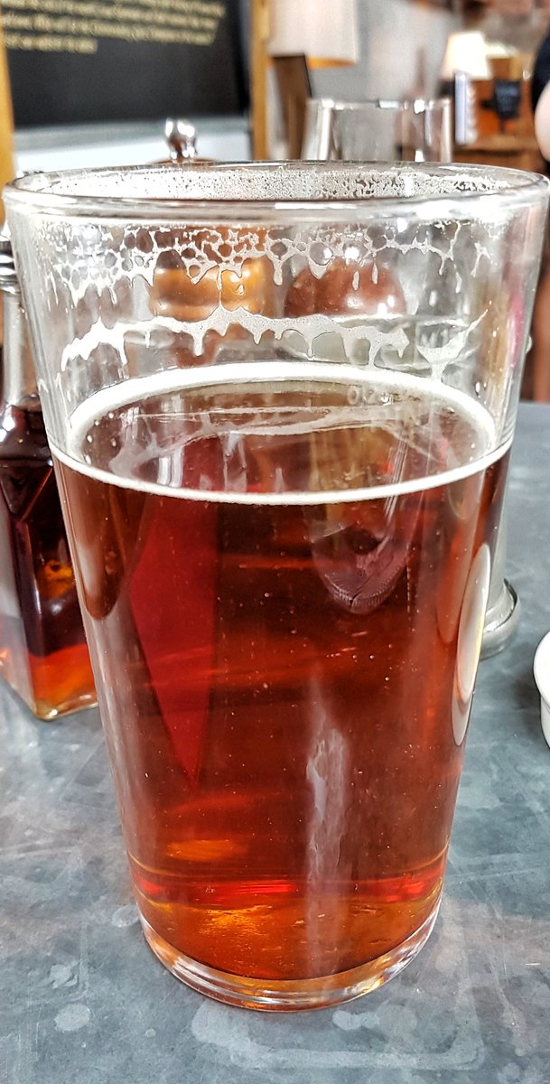 Like the olden days. Sunday lunch at the pub. First visit to <a href="/CholmArms/">Cholmondeley Arms</a> Super beer. Some v narrow lanes to get there (didn't drive back).  Now sleep in front of tv 😴