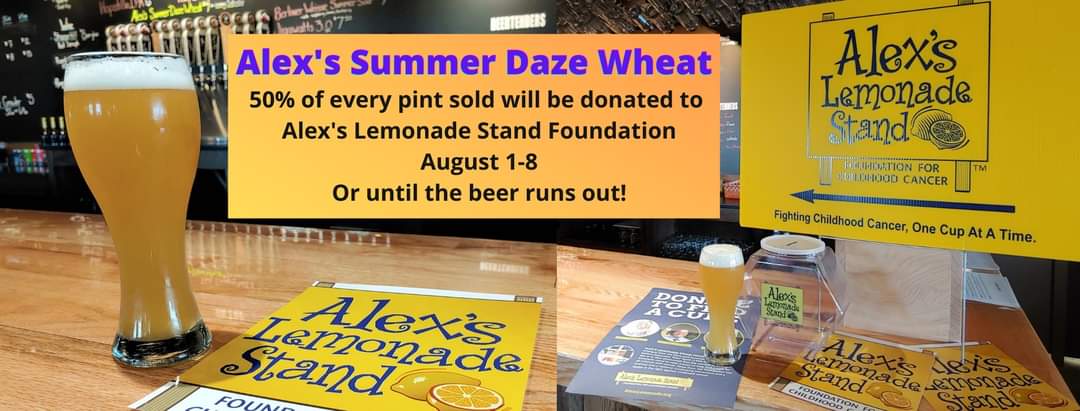 BroadBrookBrew's tweet photo. @AlexsLemonade #cancerresearch #support #charity #fundraiser #lemondays #beer #ctbeerdrinkers https://t.co/c7R5mYrTj3