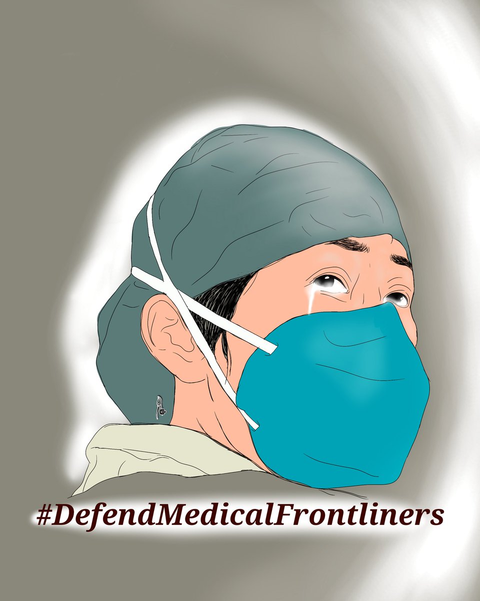 sh_rsscn's tweet image. Naiiyak ako habang ginagawa ko tong piyesa at artwork na to. To all medical frontliners, we stand in solidarity with you. 
#DefendFrontliners
#FrontlinersCallForTimeout