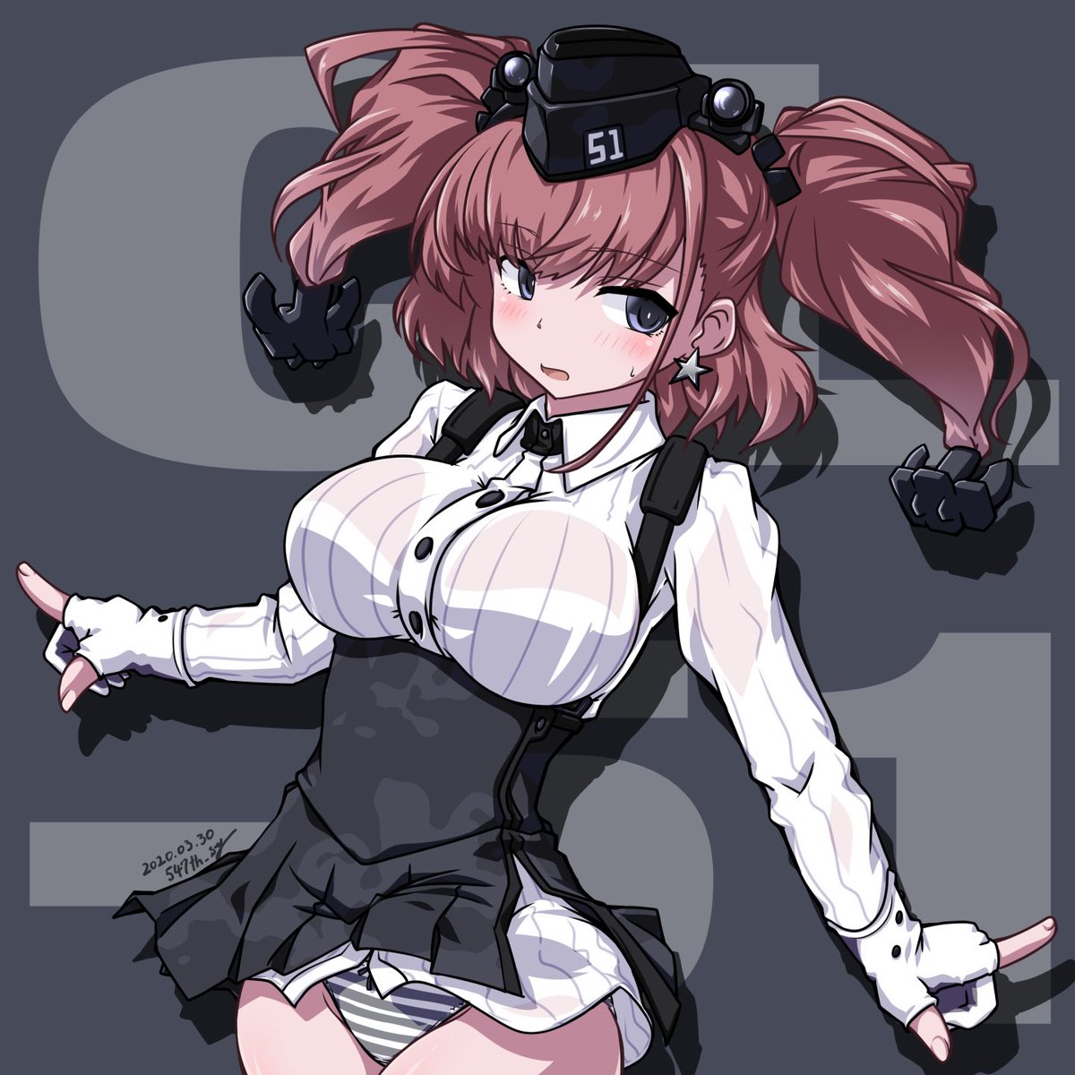 初風(艦これ) ,妙高(艦これ) 「もうあと20分位しか残ってませんが…
ただの再掲だと申し訳ないのでカラバリ作って」|547th_syのイラスト
