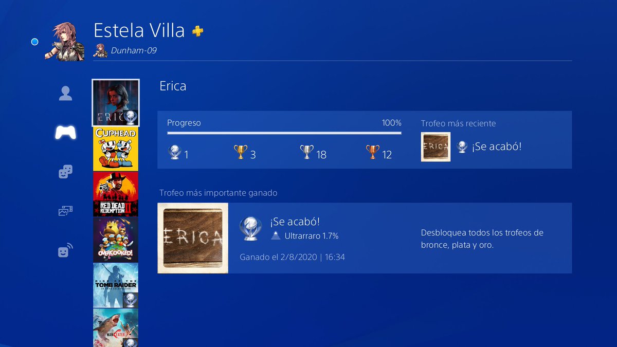 Estela3D's tweet photo. Un juego más del #SummerPlus platinizado. La verdad es que es muy fácil, es una historia interactiva con actores reales y un control que deja que desear.
#Platino61 #Erica https://t.co/1SV15AcIIw
