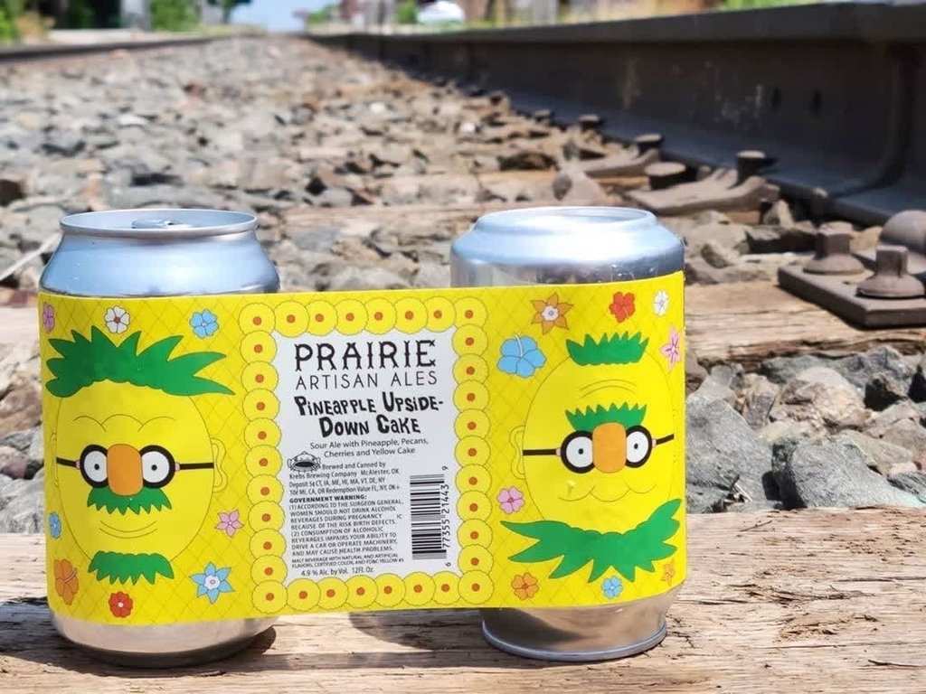 Craftshackbeer's tweet photo. Pineapples are the perfect fruit for the summer! @prairieales Upside Down Cake Sour brewed with 🍍, lactose, and pecans. Available on CraftShack.⠀
.⠀
.⠀
.⠀
#sour #sourale #sourbeers #sourales #fruitedbeer #sourbeerlover #sourbeerrules #craftnotcra… https://t.co/roK5mOPURn https://t.co/Dclm5RdUJA