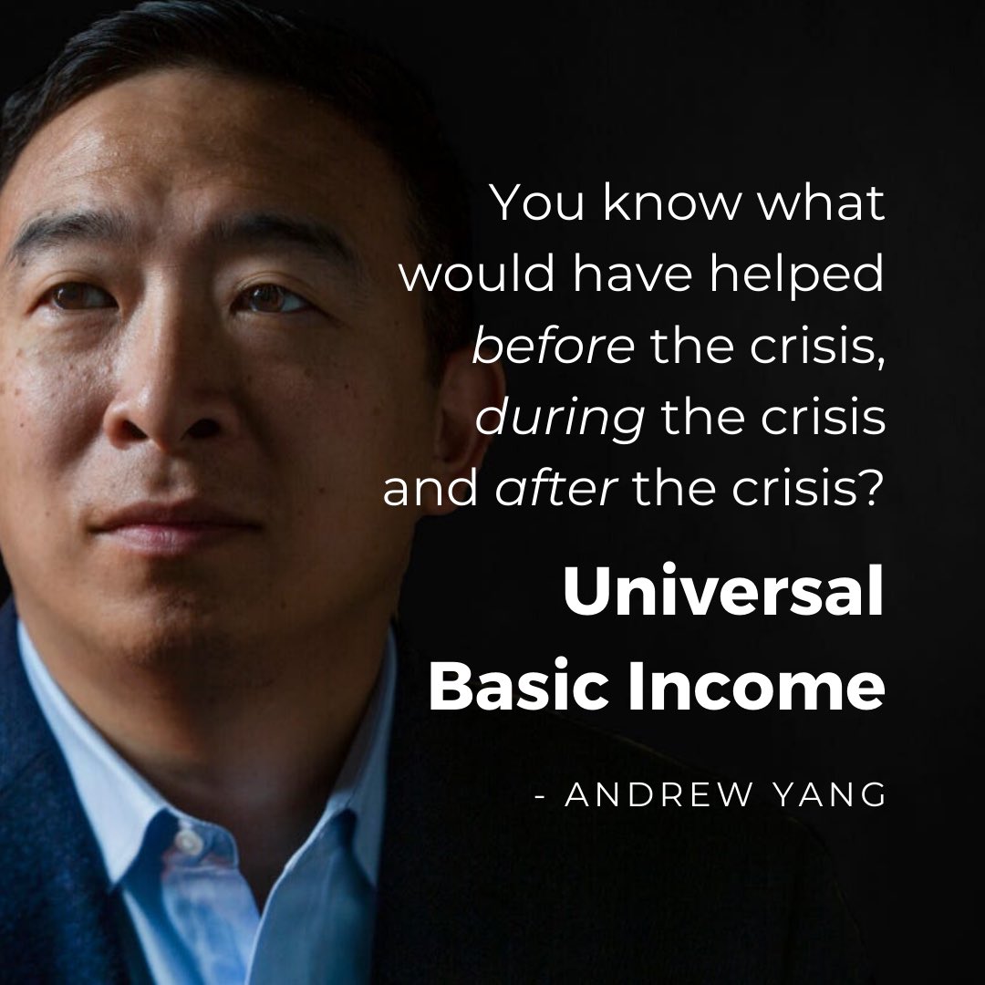 AKampB's tweet photo. @AndrewYang @CNN #YangForVP
#emergencymoneyforthepeople 
#EmergencyUBI https://t.co/RGnctN1kyk