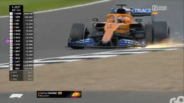 Ook bij Carlos Sainz ontploft de linkervoorband! π₯π
#ZiggoSportF1 #F1 #BritishGPπ¬π§ https://t.co/xynBGeGvXR