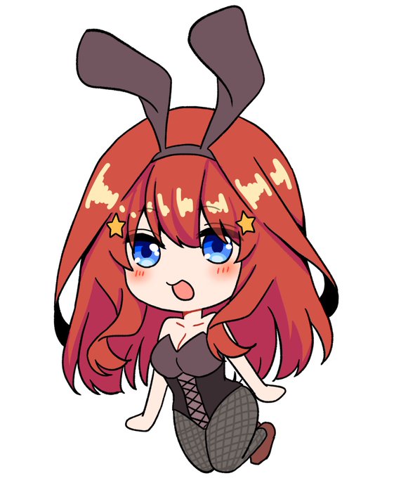 ときさんがTwitterに投稿した中野五月(五等分の花嫁)のイラスト。