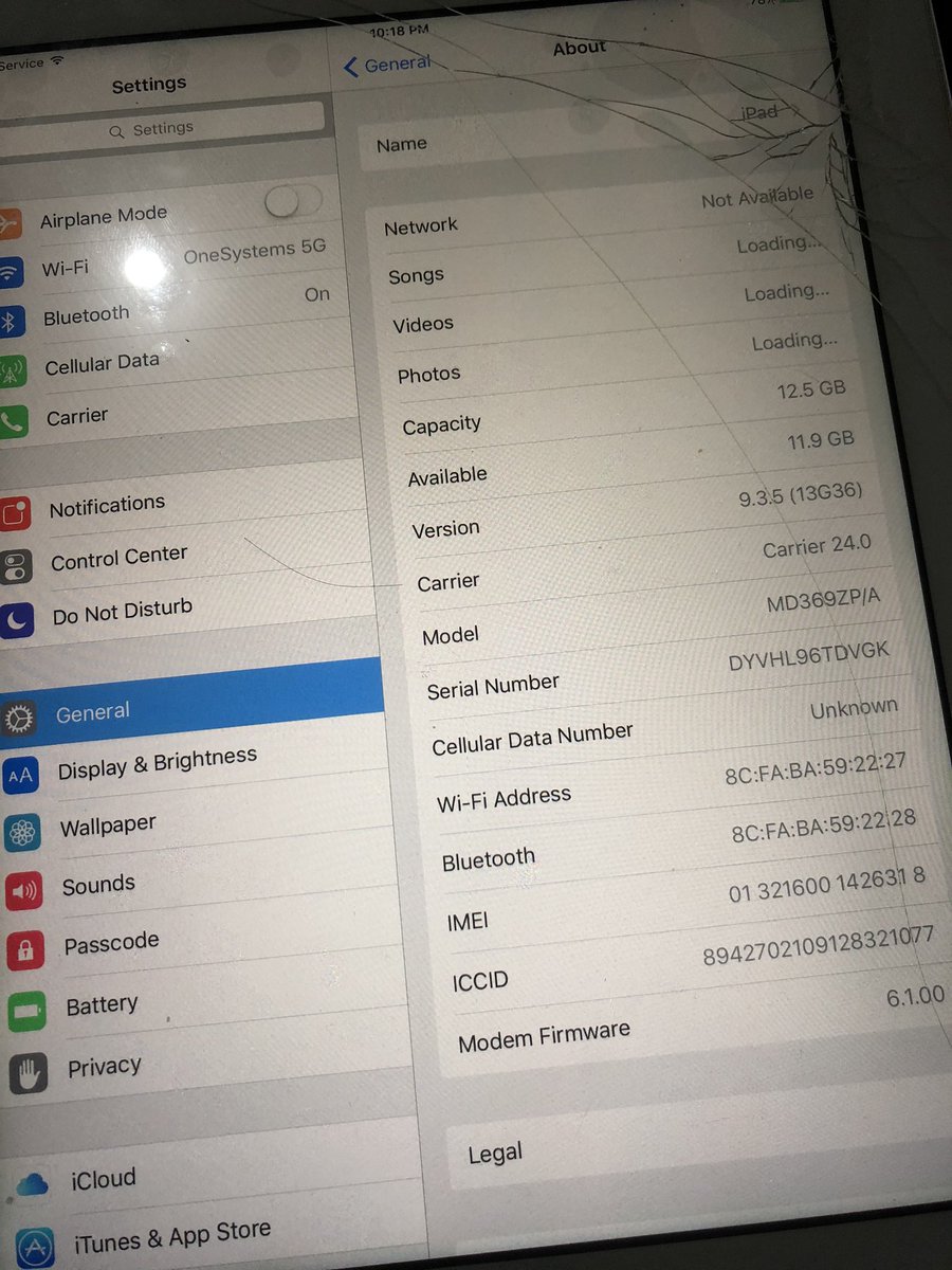 maku88888's tweet photo. iPad 3 A5 8945 finally working! #Sliver #checkm8a5 thanks @appletech752 and @synackuk ! https://t.co/bktMNF9Dww